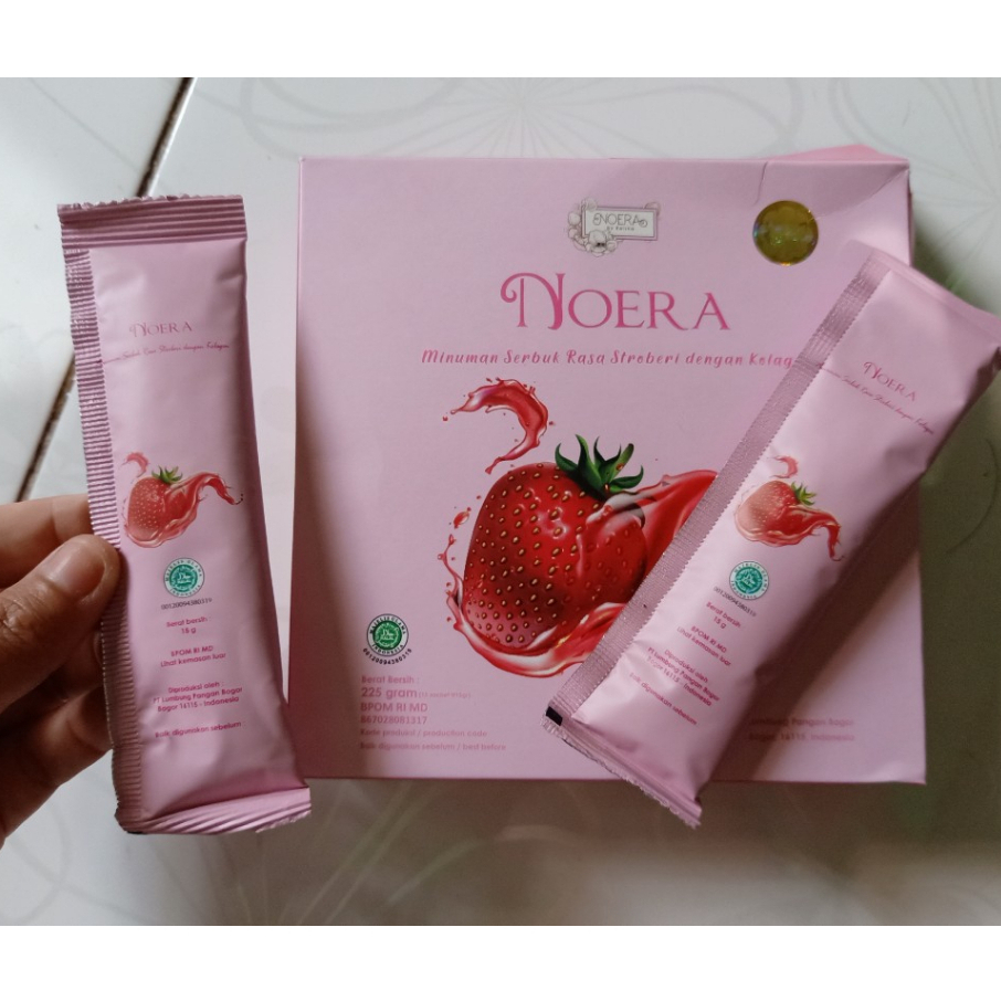 Noera Collagen Drink | Suplemen Pemutih Kulit BPOM Noera Drink Me Collagen