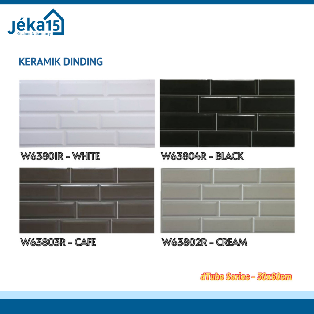 KERAMIK DINDING ROMAN  DTUBE SERIES  30x60