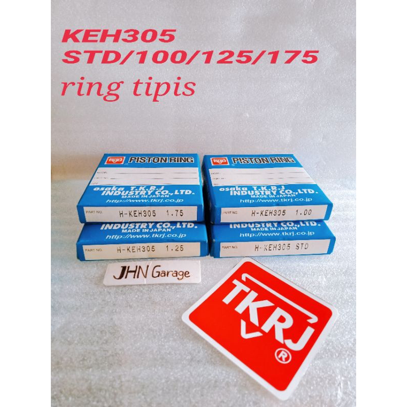 KEH305 Ring piston megapro tiger revo tkrj japan ( ring tipis )