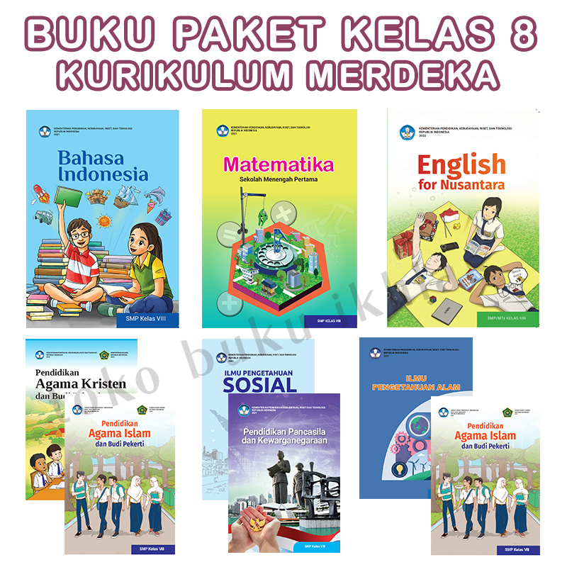 

Buku Paket Kelas 8 SMP Kurikulum Merdeka