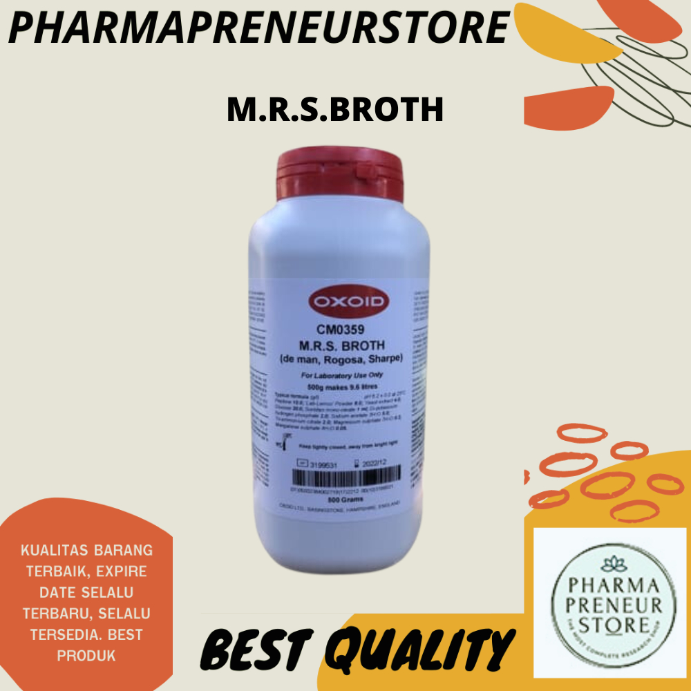 M.R.S.BROTH 500 GRAM OXOID BEST QUALITY