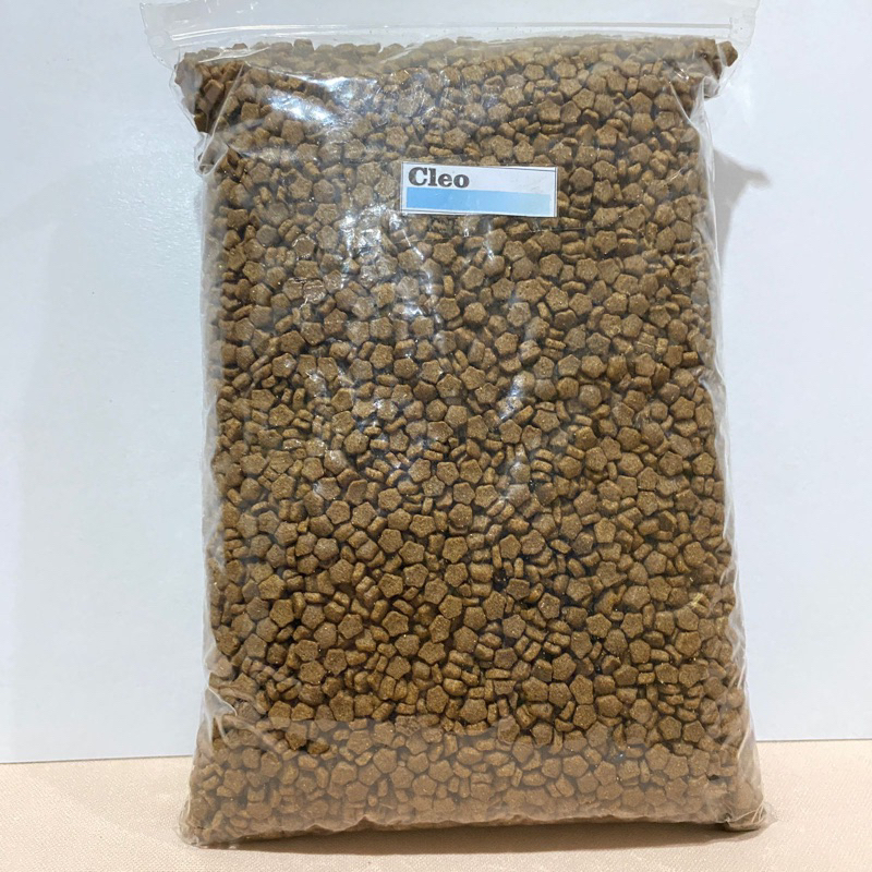 Cleo makanan kucing kitten ocean fish 1kg repack