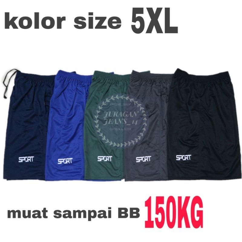 celana kolor super jumbo celana kolor pria big size 5XL