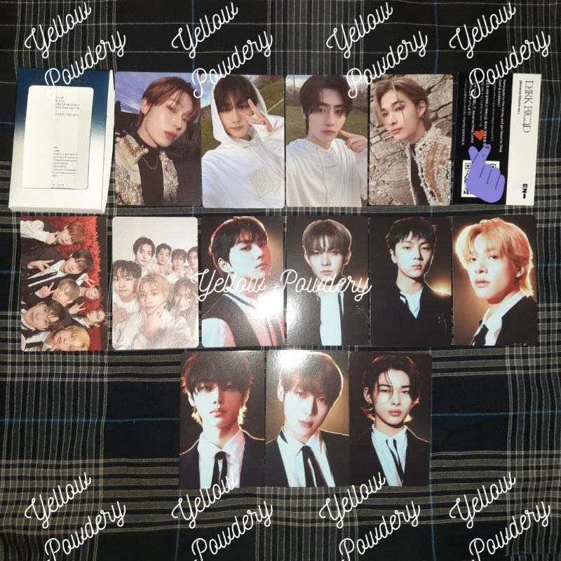 READY ALBUM ENHYPEN DARK BLOOD WEVERSE VERSION 1ST PRESS SEALED NEW OFC MURAH UNDERPRICED RARE PC LI