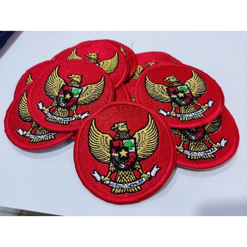 patch bordir garuda