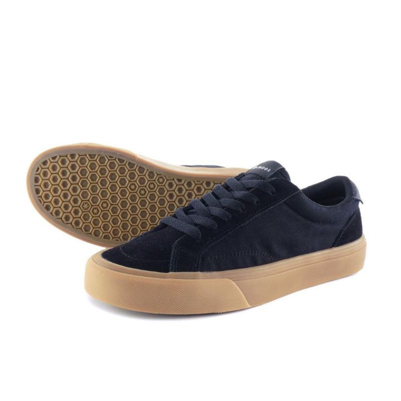 ORIGINAL FOOTWARE MOOS OX VENUS BLACK / BLACK GUM SEPATU SNEAKERS UNISEX