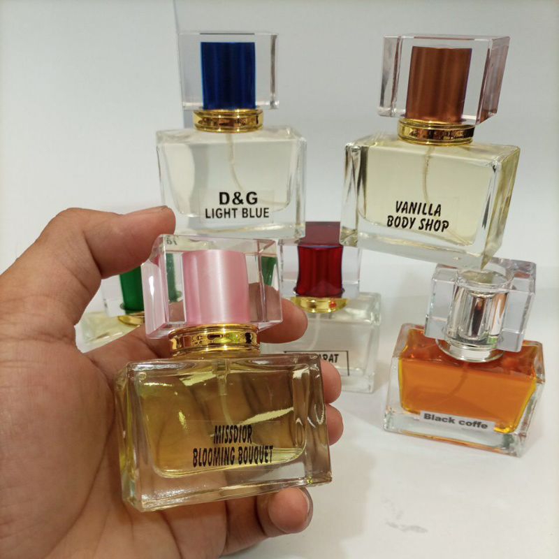 parfum refill botol cantik inspired cowo cewe bebas request 30/35ml