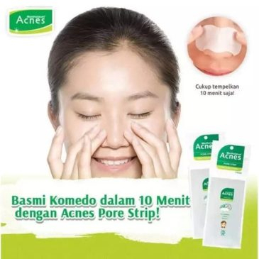 [BPOM] Acnes Pore Strip isi 3 Sheets / Mentholatum Pore Strip / MY MOM