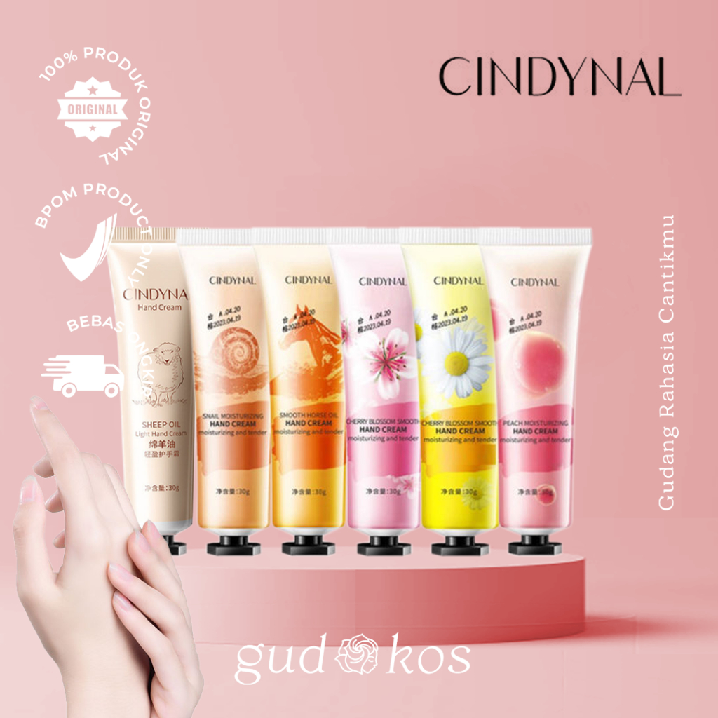 CINDYNAL Moisturizing Hand Cream Lotion 30G