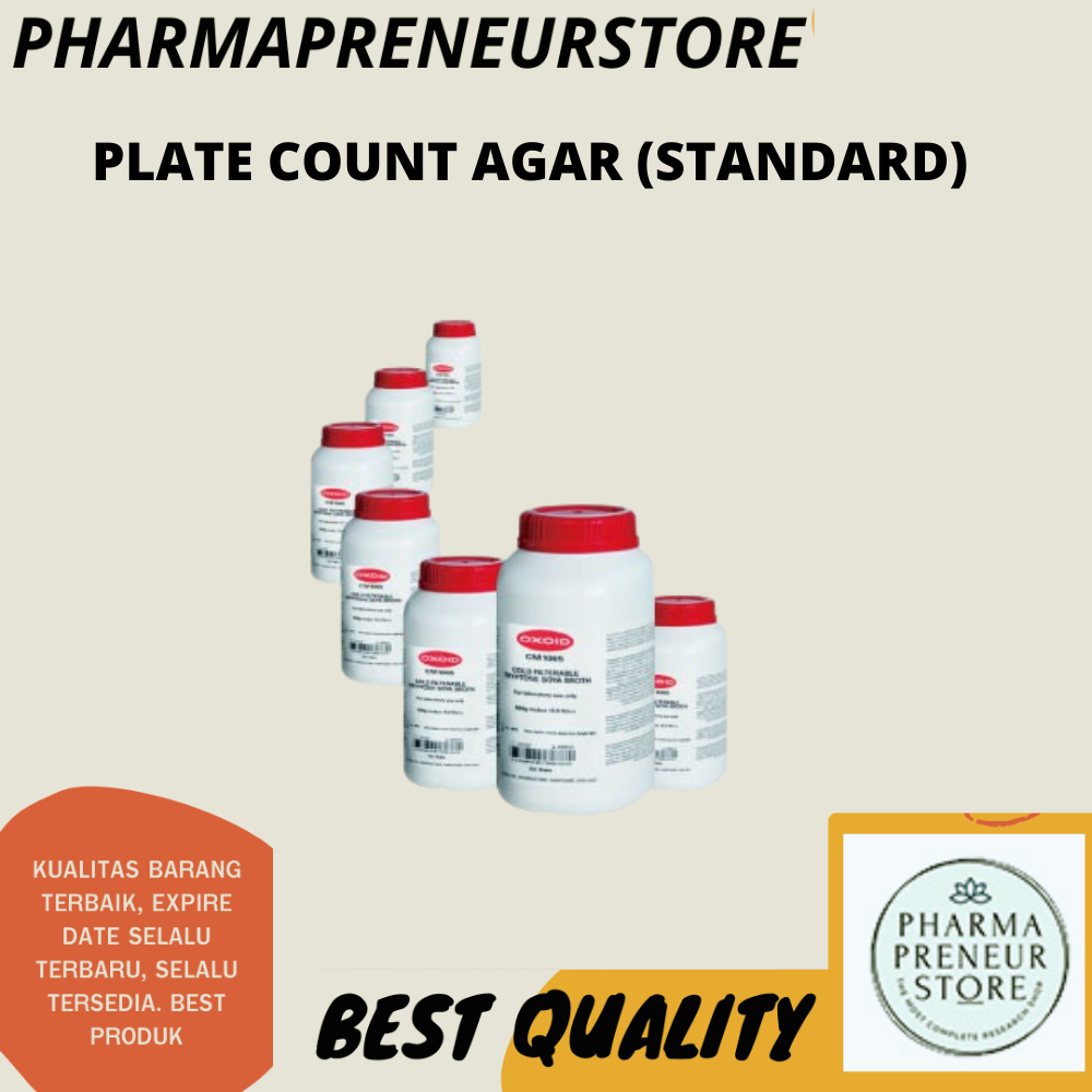 PLATE COUNT AGAR (STANDARD) 500 GRAM OXOID BEST QUALITY