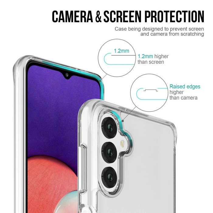 SAMSUNG A24 SILICON CASE HYBRID CLEAR COVER TPU SOFTCASE BENING