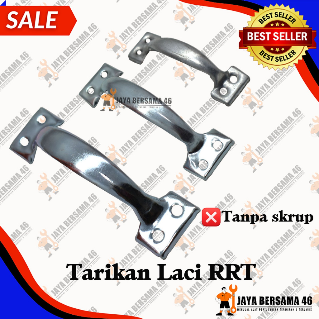 Tarikan Laci RRT / Tarikan Pintu / Tarikan Laci Murah / Gagang Pintu / Handle Pintu / Handle Laci / Gagang Laci