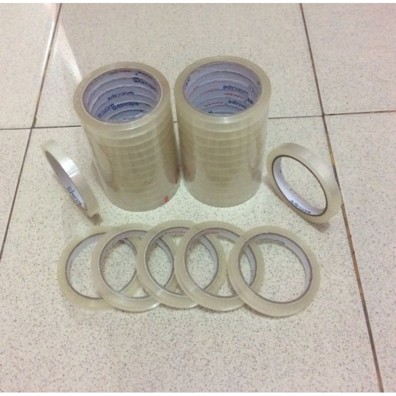 

isolasi 1/2 in bening harga per rol