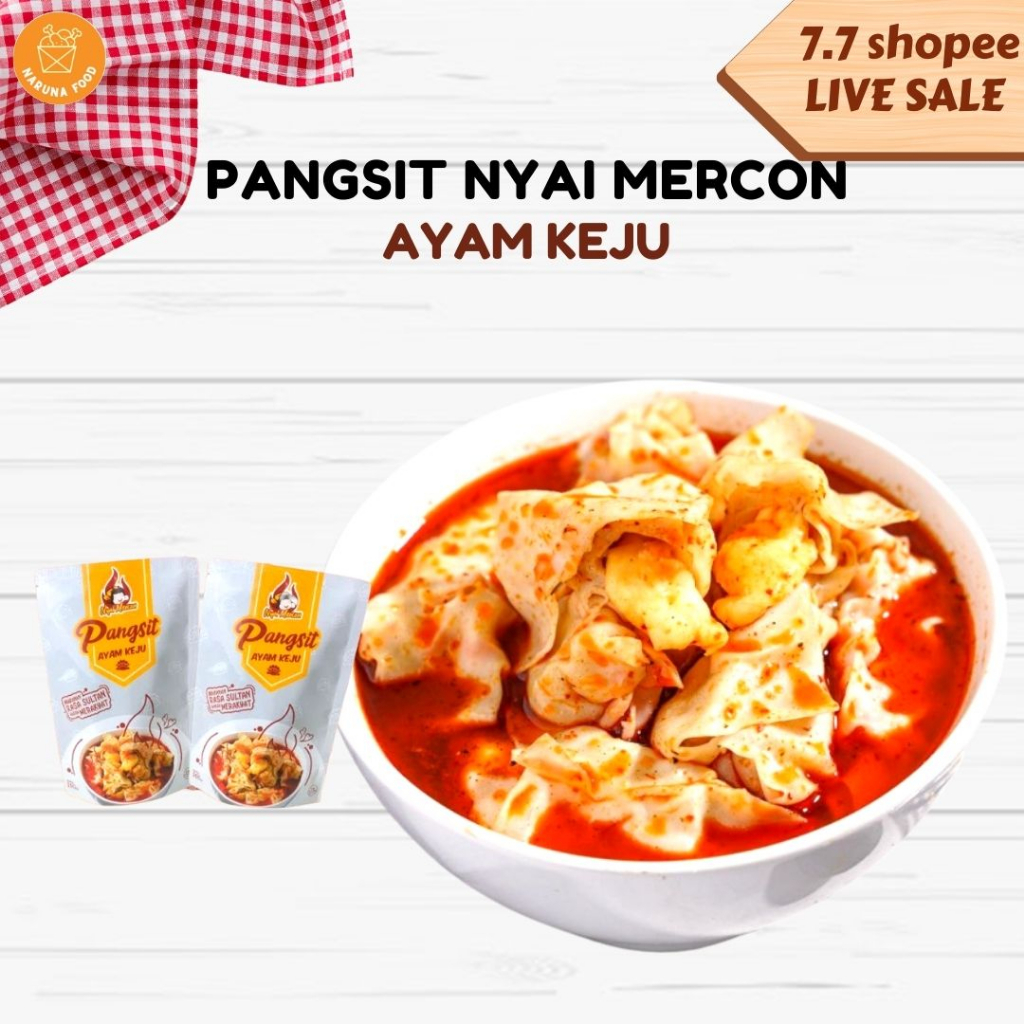 Promo Pangsit tulang rangu ayam keju Mercon lumer by Nyai Mercon Jajanan Viral Instant