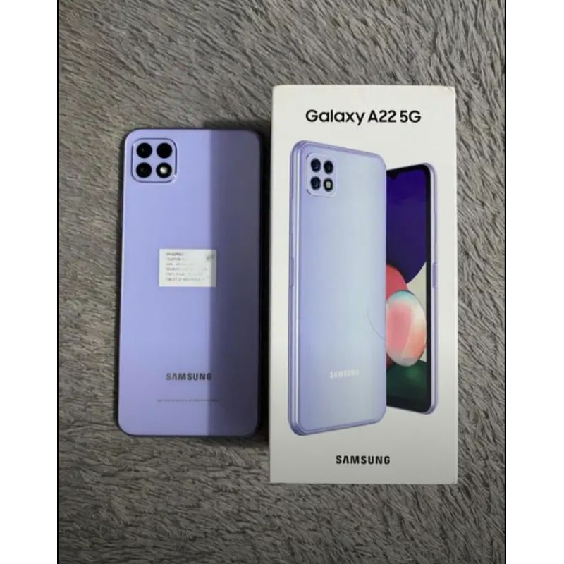 samsung A22 5G second fullset like new