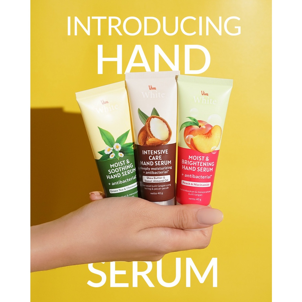 VIVA WHITE HAND SERUM + ANTI BACTERIAL