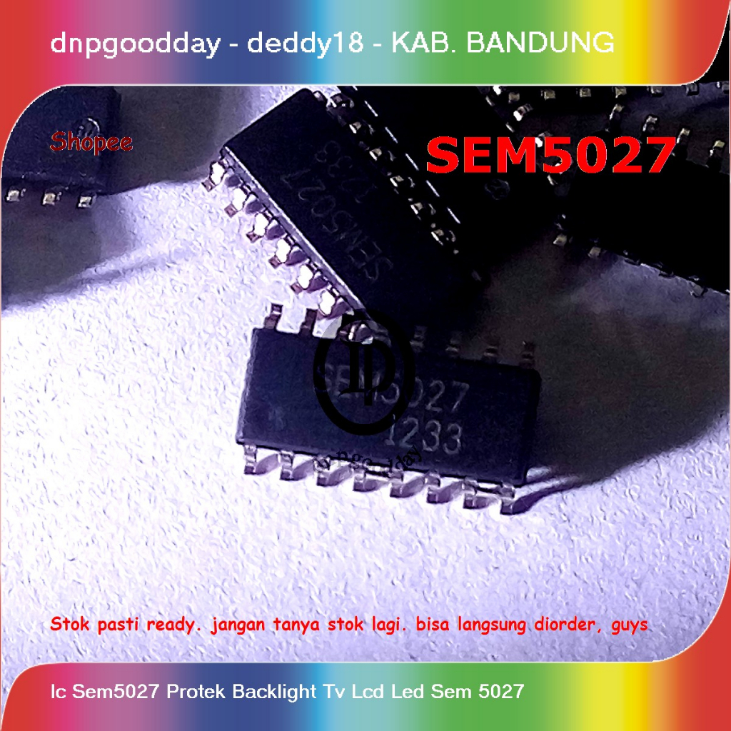Ic Sem5027 Protek Backlight Tv Lcd Led Sem 5027