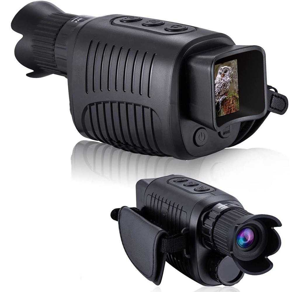 WILDMAN Teropong Monokular Digital Night Vision Infrared 5x 1080P IP56 - WD-850