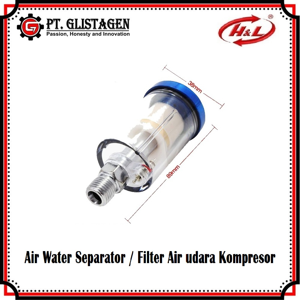 Air Water Separator / Air Water Oil Filter Separator Kompressor / Saringan Angin Kompressor