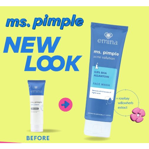 Emina Ms Pimple Acne Solution Moisturizing Gel