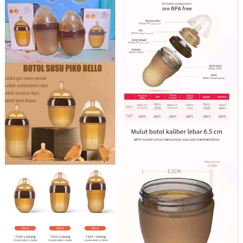 Botol Susu Piko Bello [preloved]