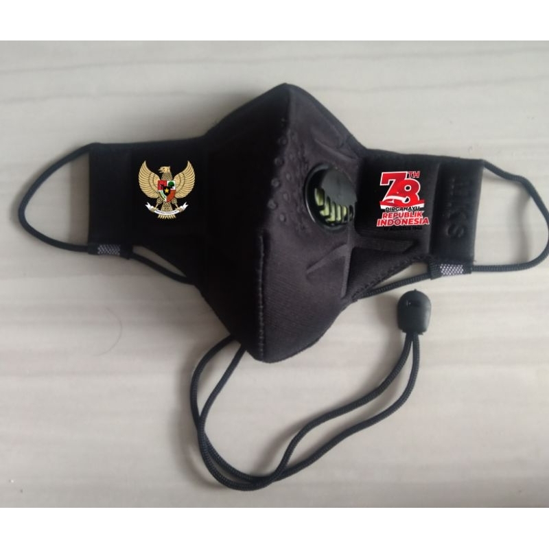 Masker Tomo custom HUT RI ke 78 MKS