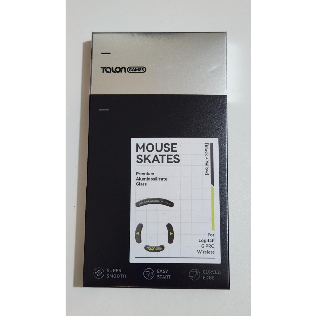 TALONGAMES glass glide skates mouse feet for Logitech G PRO W / GPW