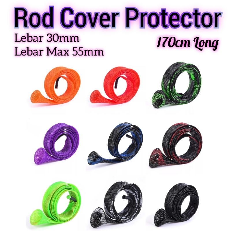 Rod Cover Protector Pelindung Joran 170cm Hard Cover but soft &amp; flexible