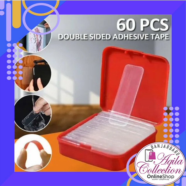 

DOUBLE TAPE MINI BOX ISI 60 PCS