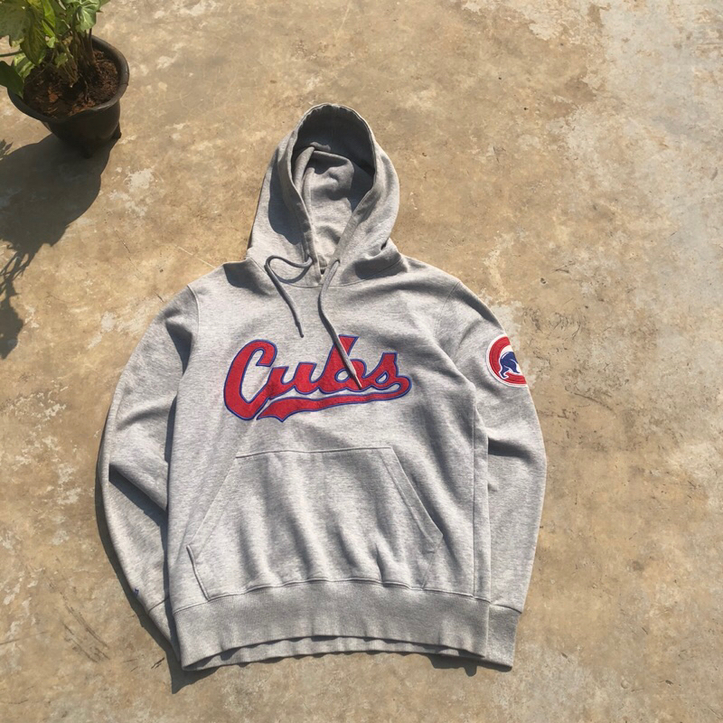 Hoodie Mitchell And Ness MLB Chicago Cubs HD-006 Original