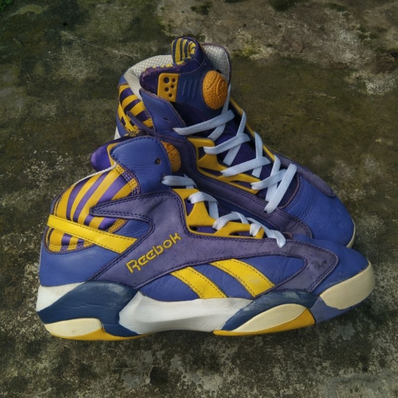 reebok pump shaq attack lakers