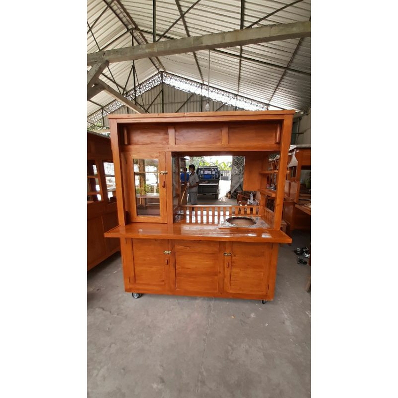 Gerobak mie pedas level / gerobak mie kekinian / gerobak soto dan bakso