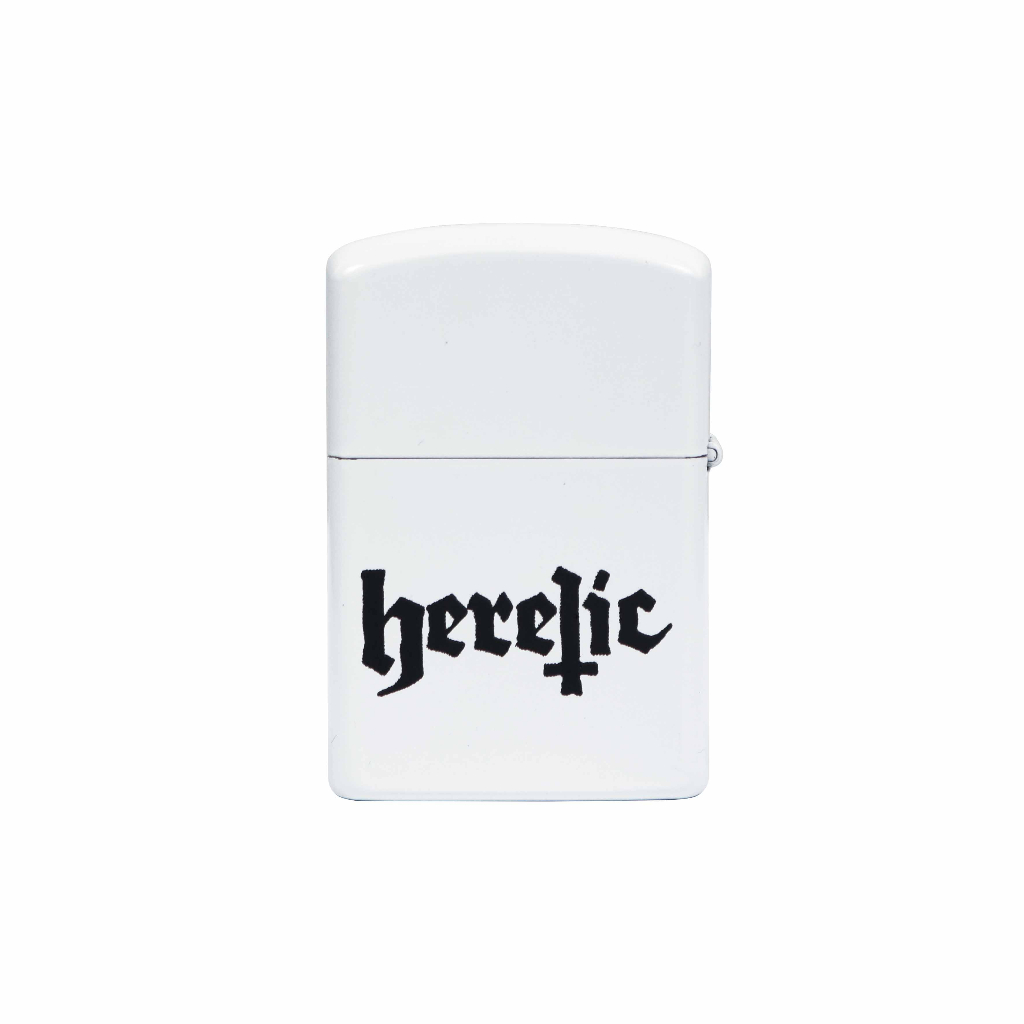 Heretic - Lighter / Korek - Pentagram White