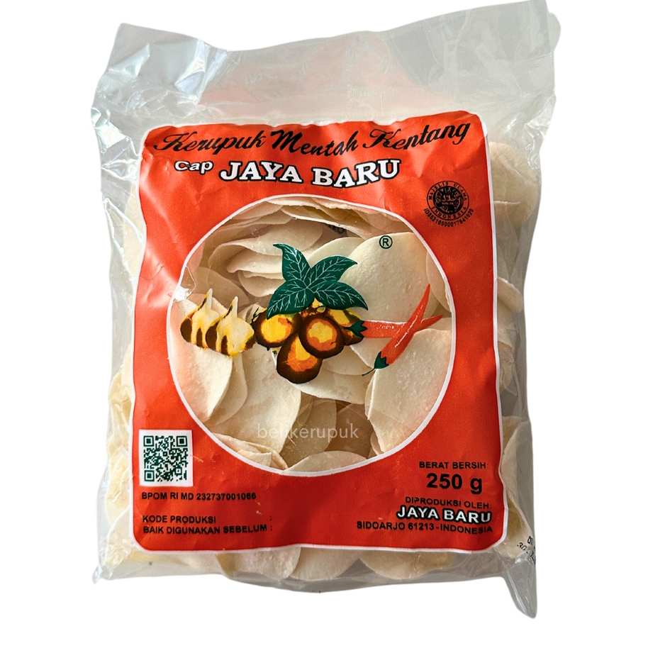 Jaya Baru Kerupuk Kentang / Krupuk Kentang 250g