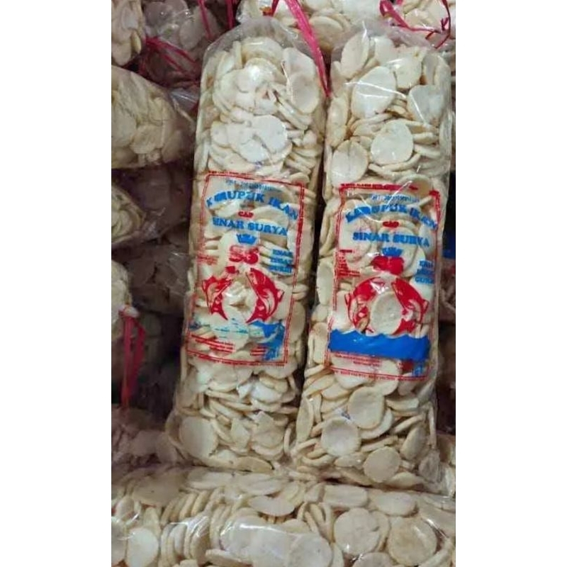

kempang ikan palembang super 1kg krupuk ikan palembang