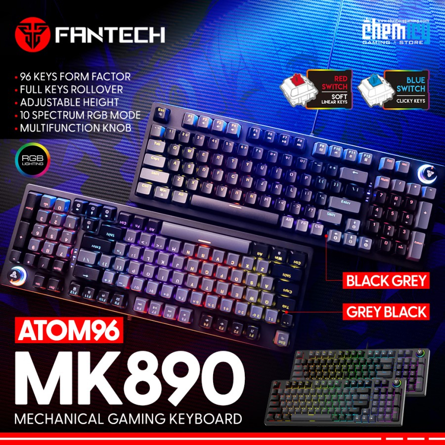 Fantech ATOM MK890 RGB Mechanical Gaming Keyboard