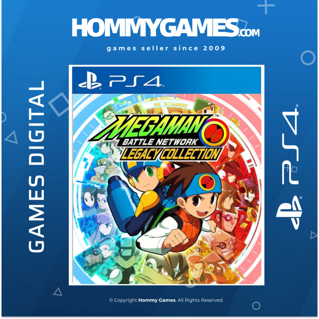 Mega Man Battle Network Legacy Collection PS4 Digital Games