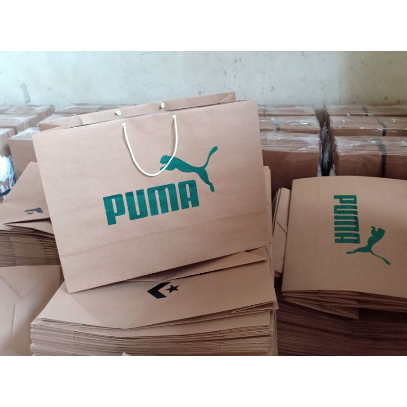 Papper Bag / Paper Bag / Tas Belanja / Kardus / Tempat Sepatu PUMA