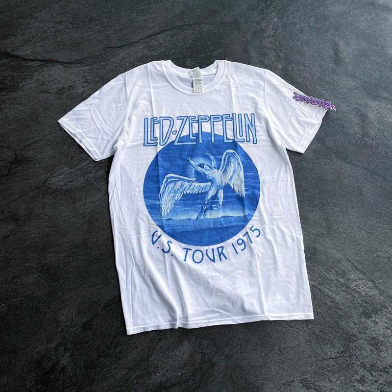 KAOS BAND OFFICIAL LED ZEPPELIN - TOUR ‘75 BLUE WASH
