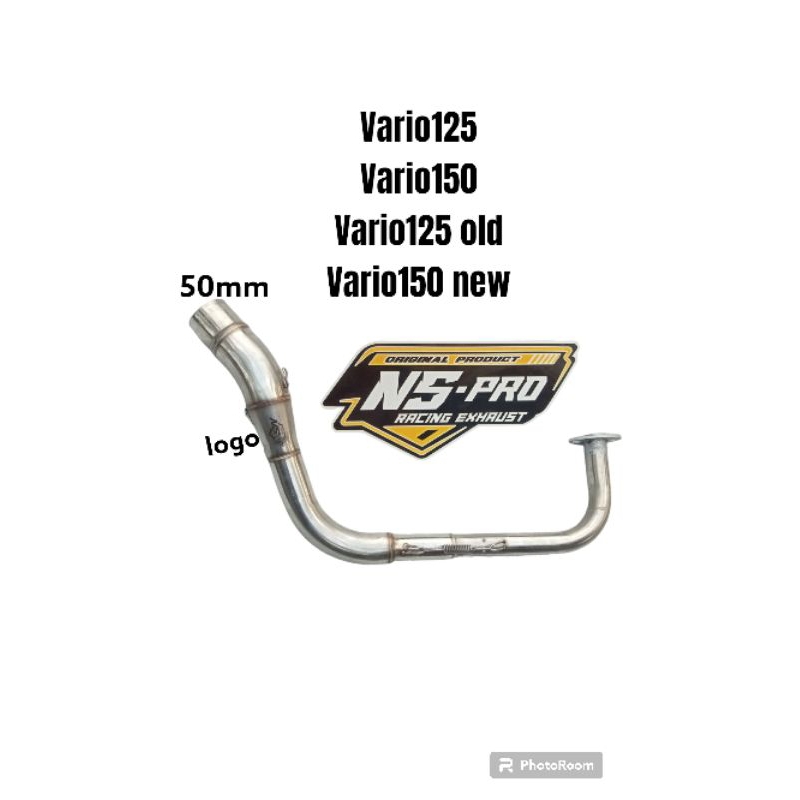 Leher knalpot samlong Vario125, vario150, vario125 new, vario150new