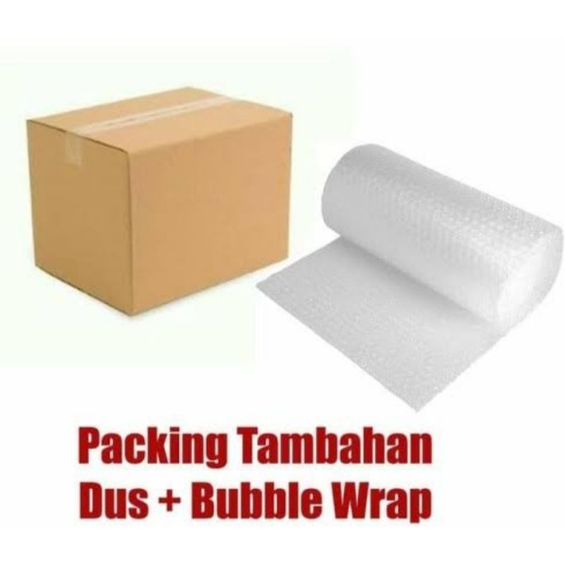

TAMBAHAN PACKING BUBBLEWRAP+KARDUS