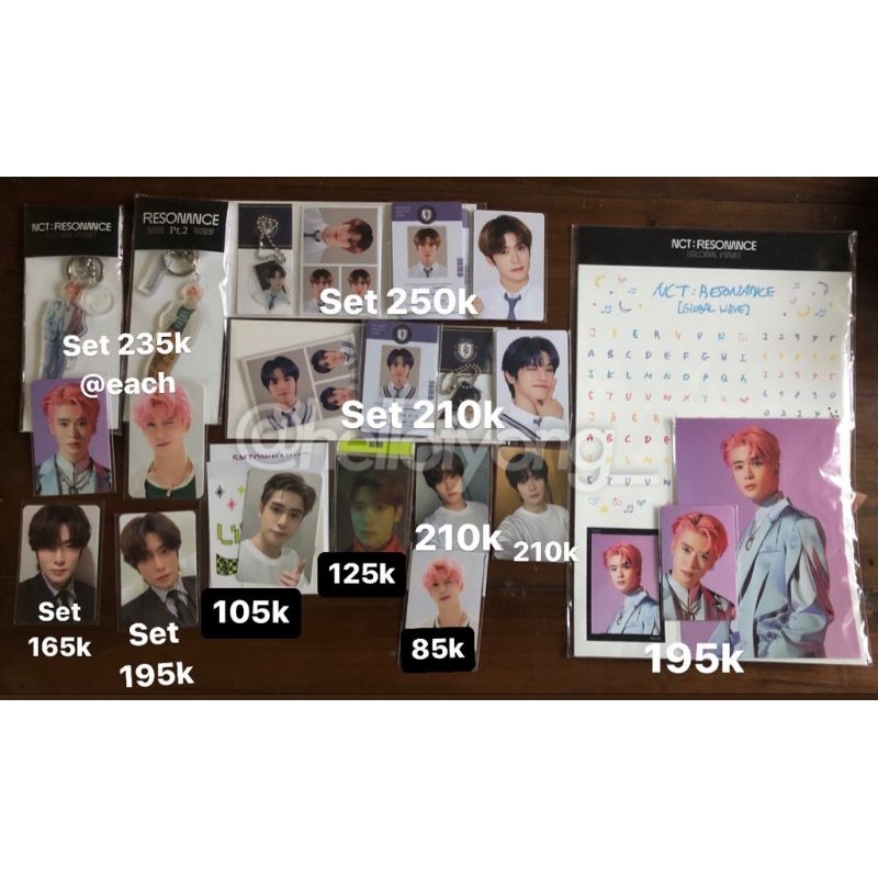 AR TATTO JAEHYUN SMTOWN LIVE SMCU 2022 photocard pc