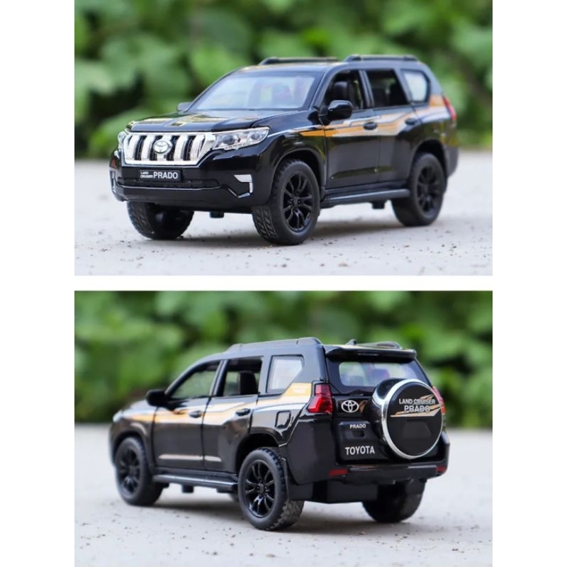 DIECAST Mobil Toyota Land Cruiser V8 Skala 1:32 Miniatur Mobil Mainan Pajangan Land Cruiser Prado Dan LC300 Pajero Sport