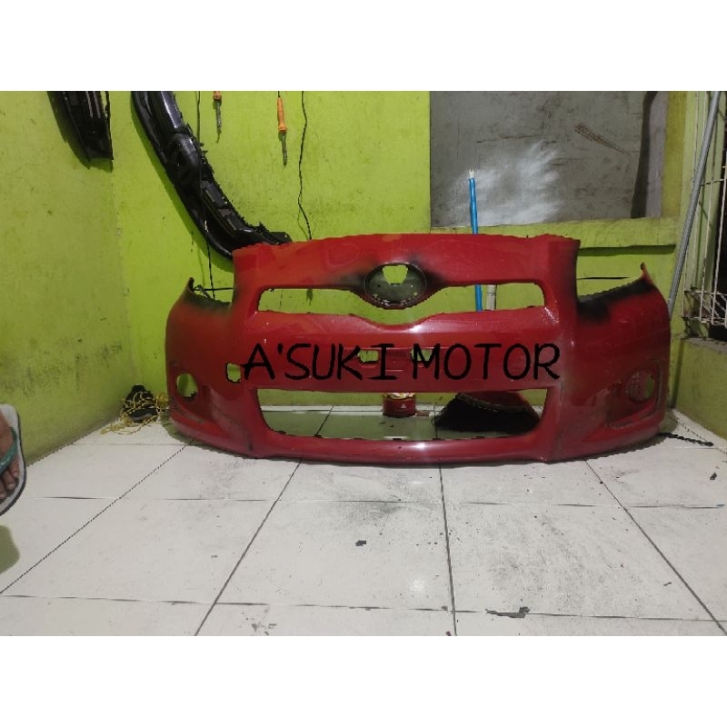 bemper bumper depan yaris trd 2012
