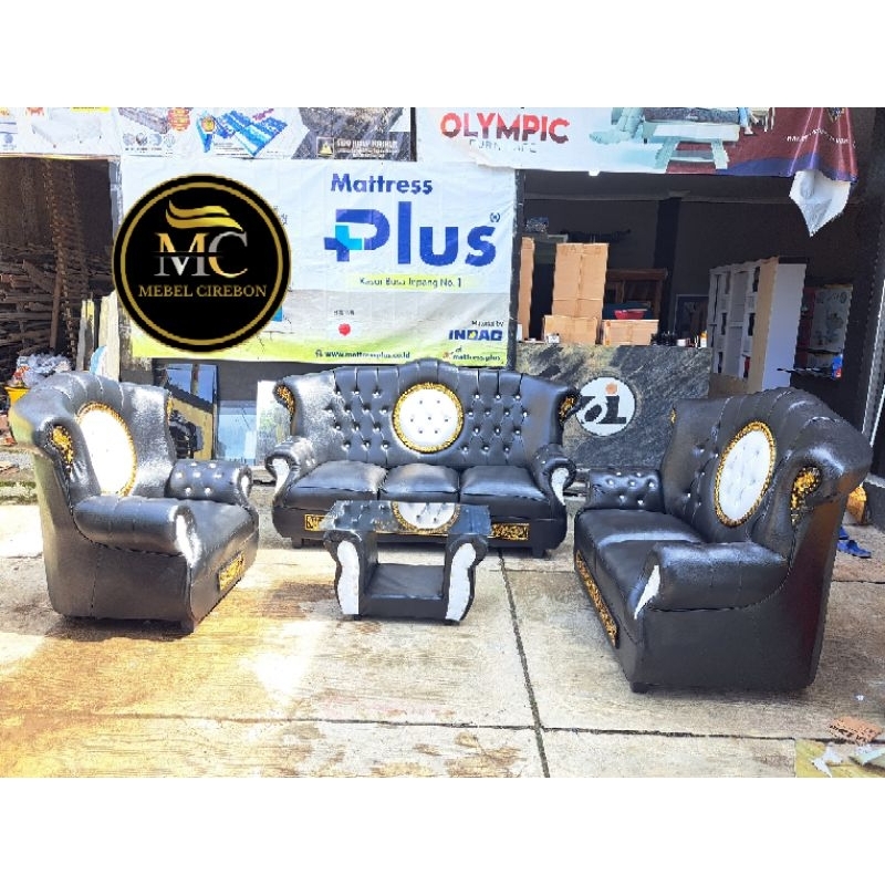 Sofa Jaguar / Sofa Jaguar Jumbo / Sofa Tamu / Sofa  jaguar Resin 321 Termurah Bandung Tasik Subang S