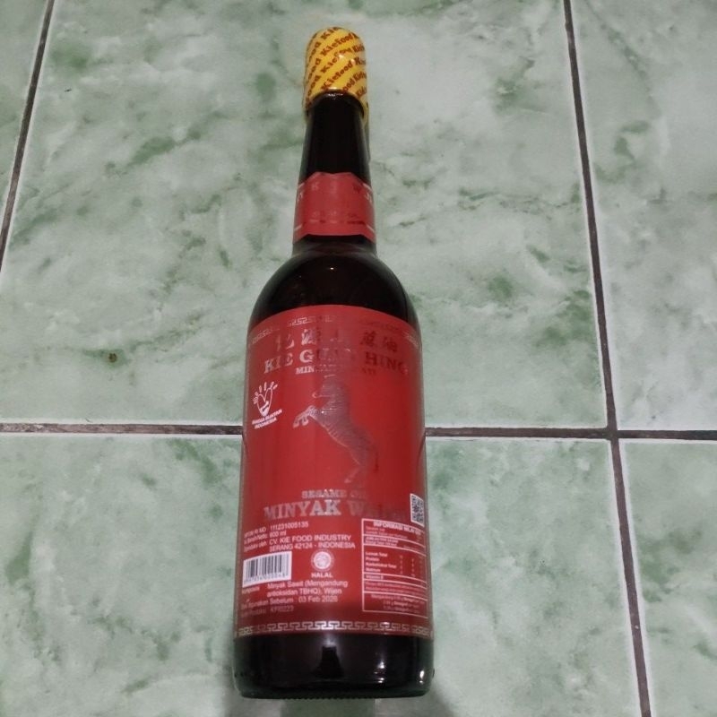 

Minyak Wijen KIE GUAN HING | 600 ML | FREE BUBBLE WRAP