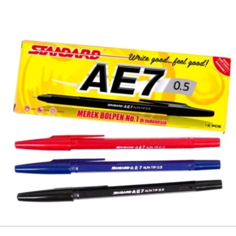 

Pulpen STANDART AE7 0.5__Bolpoin JOYKO BP-275 0.7