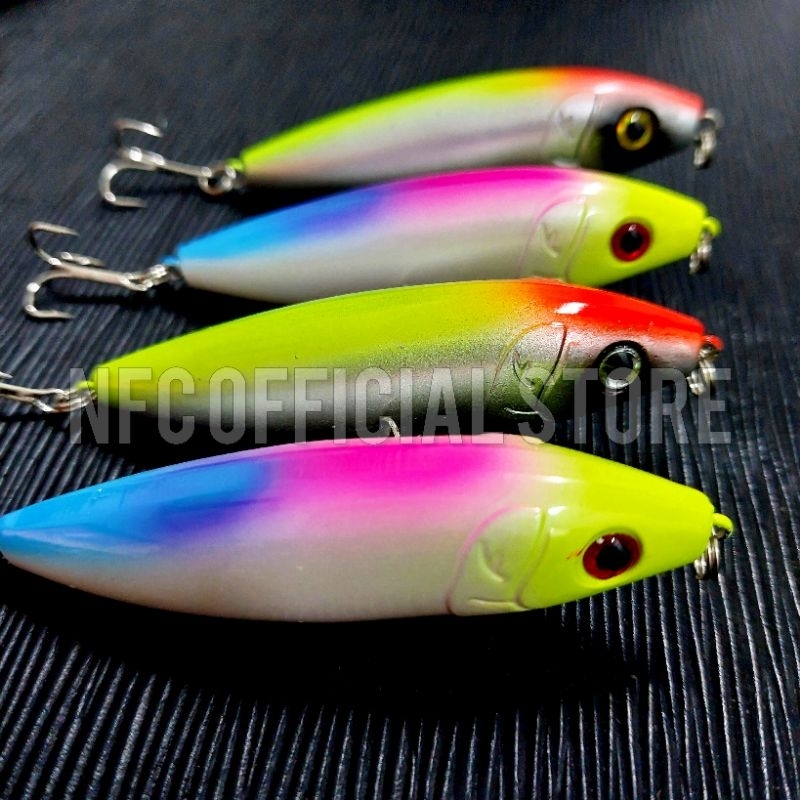 Lure Pencil Floating 8 cm 12 gram dengan Rattle Super Berisik