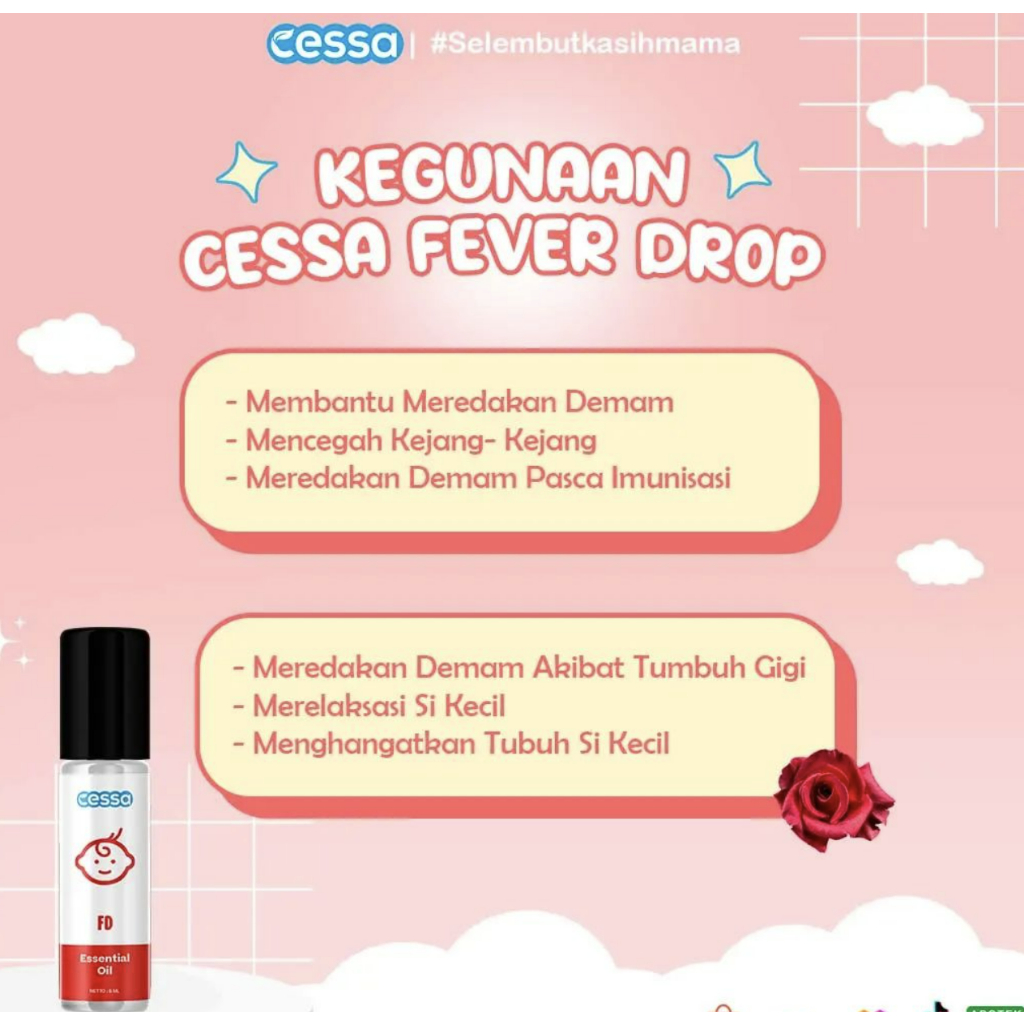 BPOM CESSA KIDS ESSENTIAL OIL 8ML / CESSA KIDS OIL / MINYAK ANAK / SYE