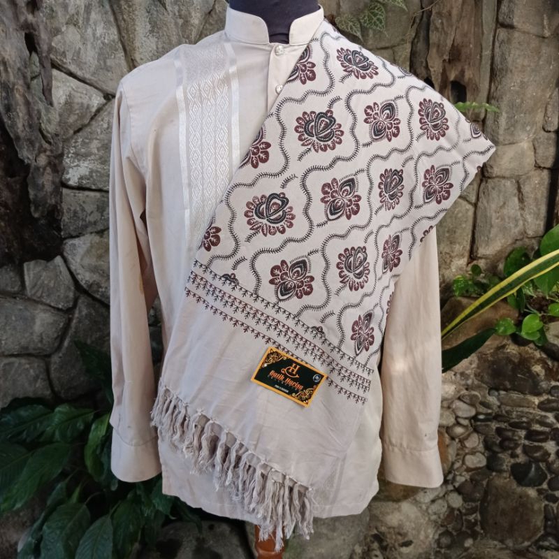 SORBAN MOTIF KASMIRI HABIB TEROMPAH YAMAN sorban murah